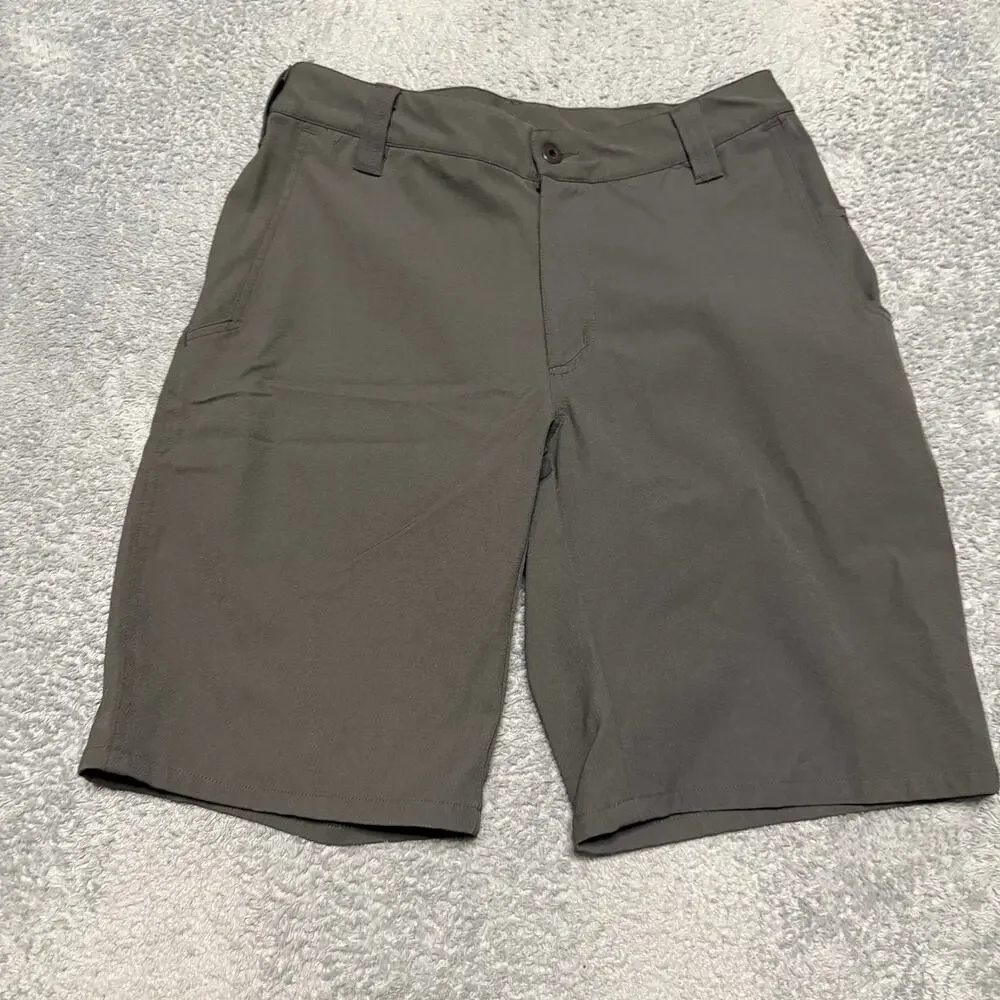 1620 Shorts Men’s 34 Gray Performance Workwear Utility Stretch Made USA